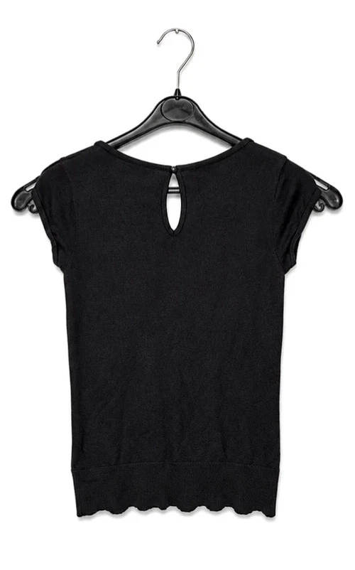 Top preto Sora by JBC – Tamanho S – Detalhes brilhantes – photo 3